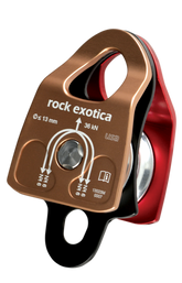 Rock Exotica Machined Rescue Pulley DOUBLE